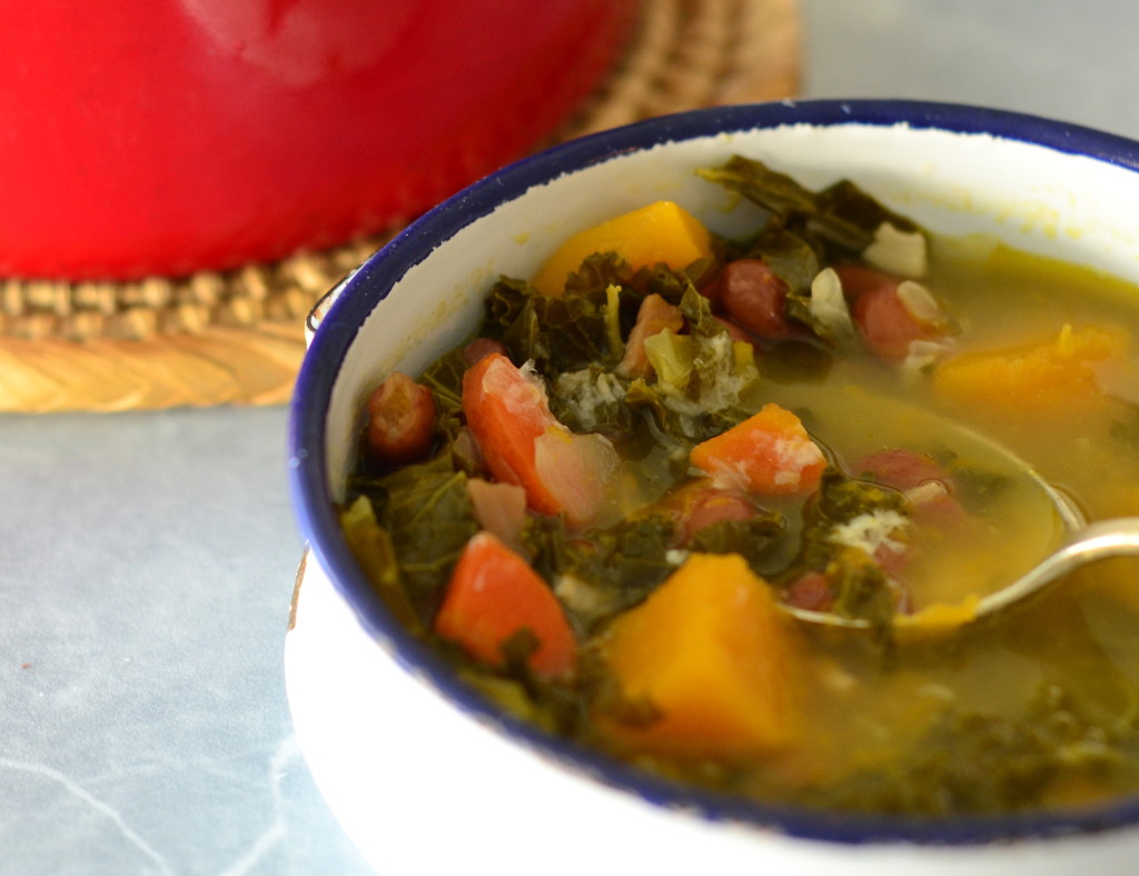 Tuscan kale and bean soup